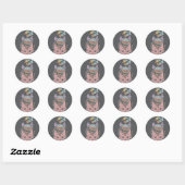 PEBBLES™ Collage Ronde Sticker (Vel)