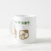PEBBLES™ en Bam Bam houdt van Natuur Koffiemok (Voorkant links)