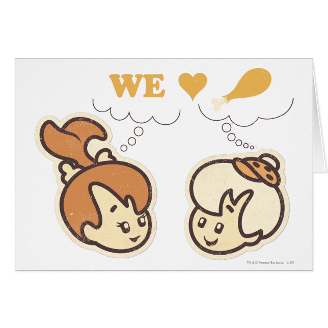PEBBLES™ en Bam Bam Love Food (Voorkant Horizontaal)