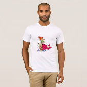 PEBBLES™ en BAMM-BAMM™ en Dino Playtime T-shirt (Voorkant volledig)