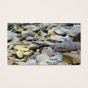 Pebbles en stonen visitekaartje