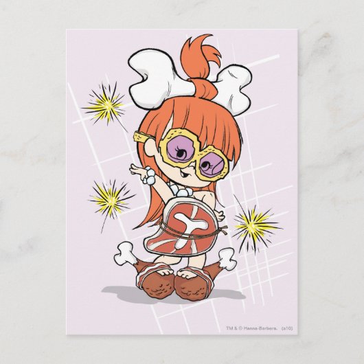 PEBBLES™ Goes Gaga Briefkaart (Voorkant)