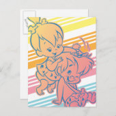 PEBBLES™ Grooming Bam Bam Briefkaart (Voorkant / Achterkant)