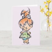 PEBBLES™ - Hand Drawn Sketch Kaart (Gele Bloem)