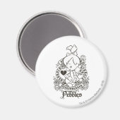 PEBBLES™ Heartbreaker B&W Magneet (Voorkant / Achterkant)