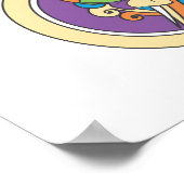 PEBBLES™ in de sterren � Poster (Hoek)