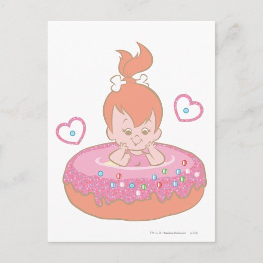 PEBBLES™ in Donut Briefkaart (Voorkant)
