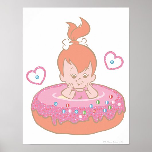 PEBBLES™ in Donut Poster (Voorkant)