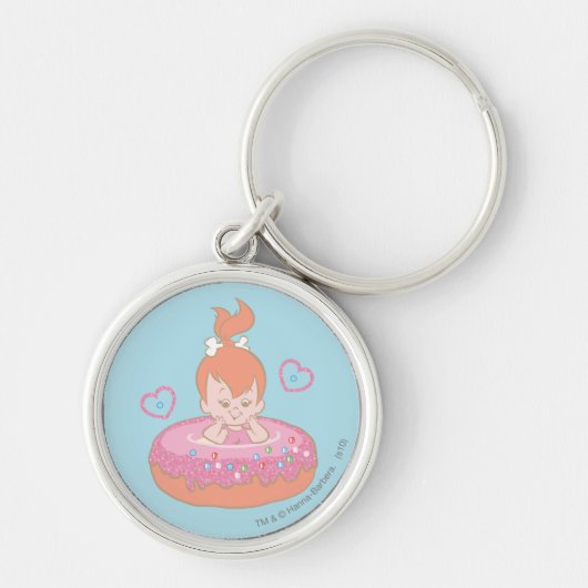 PEBBLES™ in Donut Sleutelhanger (Voorkant)