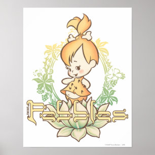 PEBBLES™ in Lotus Flower Poster