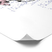 PEBBLES™ in reflectie Poster (Hoek)