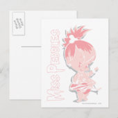 PEBBLES™ in Roze Briefkaart (Voorkant / Achterkant)