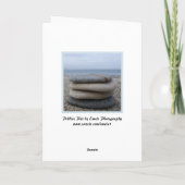 Pebbles-Kaart Kaart (Achterkant)