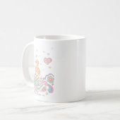 PEBBLES™ Love Swirls Koffiemok (Voorkant links)