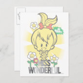 PEBBLES™ Miss Wonderful Briefkaart (Voorkant / Achterkant)