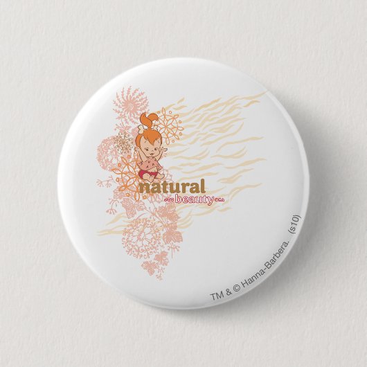 PEBBLES™ Natural Beauty Ronde Button 5,7 Cm (Voorkant)