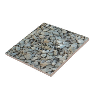 Pebbles on Beach-fotografie Tegeltje