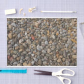 Pebbles op het papier van het strand (Craft)