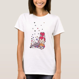 PEBBLES™ Paars hart T-shirt