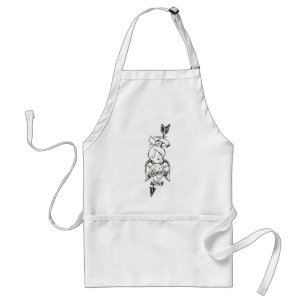 PEBBLES™ Papa's meisje B&W Standaard Schort