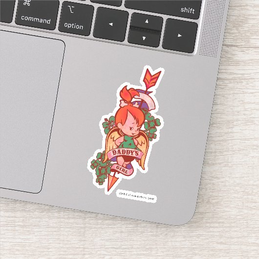 PEBBLES™ Papa's meisje Sticker (Detail)