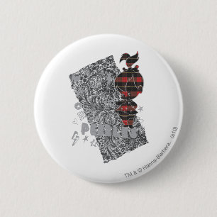 PEBBLES™ Punk geplakt Ronde Button 5,7 Cm