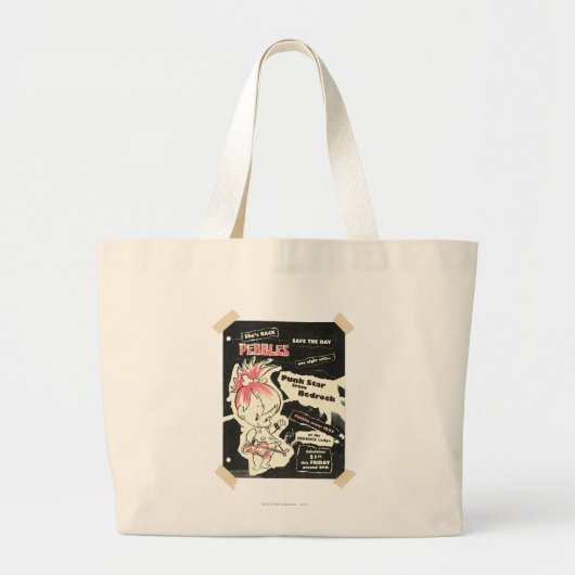PEBBLES™ Punk Rock Legend Grote Tote Bag (Voorkant)