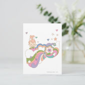 PEBBLES™ Rainbow Cloud Briefkaart (Staand voorkant)