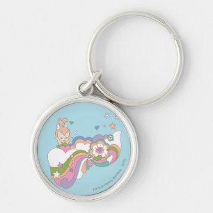 PEBBLES™ Rainbow Cloud Sleutelhanger