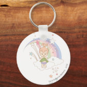 PEBBLES™ Rainbow Stars Sleutelhanger (Voorkant)