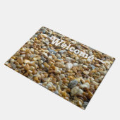 Pebbles River rocks Spiegeland Welcome Doormat Deurmat (Schuin)