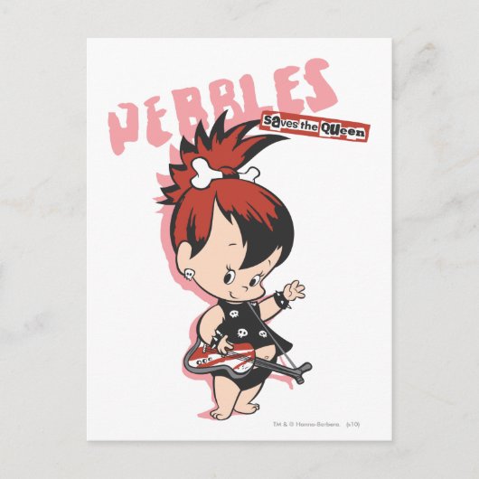 PEBBLES™ Rock Star Briefkaart (Voorkant)