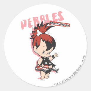 PEBBLES™ Rock Star Ronde Sticker