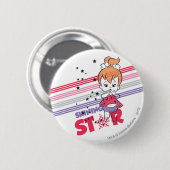 PEBBLES™ Shining Stars Ronde Button 5,7 Cm (Voorkant /achterkant)