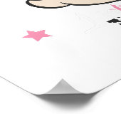 PEBBLES™ sterren en hart Poster (Hoek)