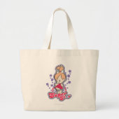 PEBBLES™ Super Star Grote Tote Bag (Voorkant)