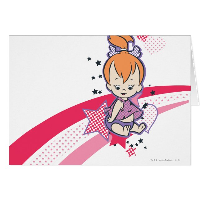 PEBBLES™ sur arc-en-ciel rose (Devant horizontal)