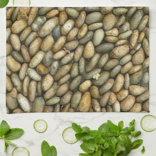 Pebbles Texture Kitchen Towel Theedoek (Gevouwen)