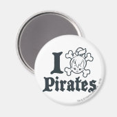 PEBBLES™ The Pirate Magneet (Voorkant / Achterkant)