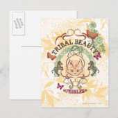 PEBBLES™ Tribale Beauty Briefkaart (Voorkant / Achterkant)