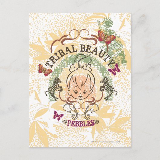 PEBBLES™ Tribale Beauty Briefkaart (Voorkant)