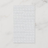 PEBBLES TYPOGRAFISCH VISITEKAARTJE (Achterkant)