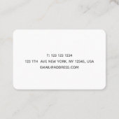 Pebbles Visitekaartje (Achterkant)