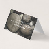 Pebbles Visitekaartjes (Achterkant)