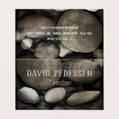 Pebbles Visitekaartjes (Buitenkant ongevouwen)