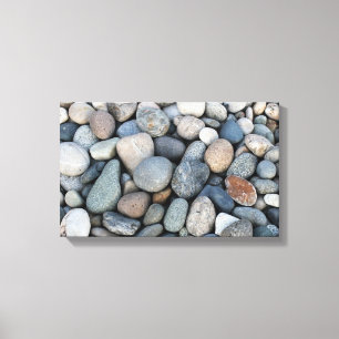 Pebbles Wall Art Canvas Afdruk