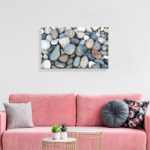 Pebbles Wall Art Canvas Afdruk (Insitu (Woonkamer))