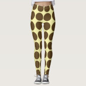 Pecan Crème Neutral Points Leggings (Devant)