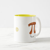 Pecan Pi Cute Math Pi Day Café Mug (Devant droit)