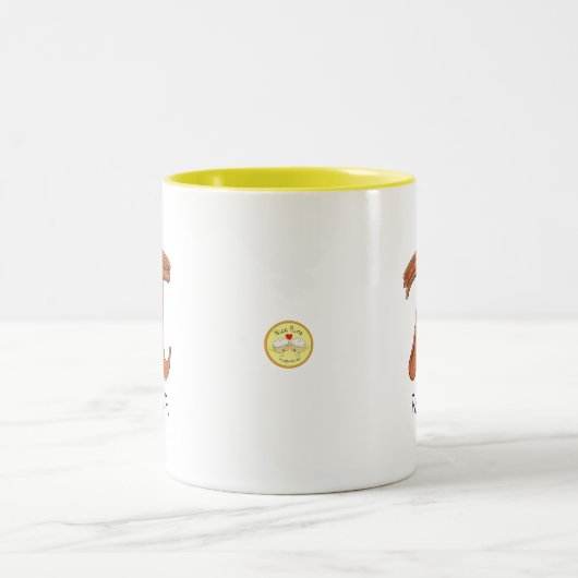 Pecan Pi Cute Math Pi Day Café Mug (Centre)